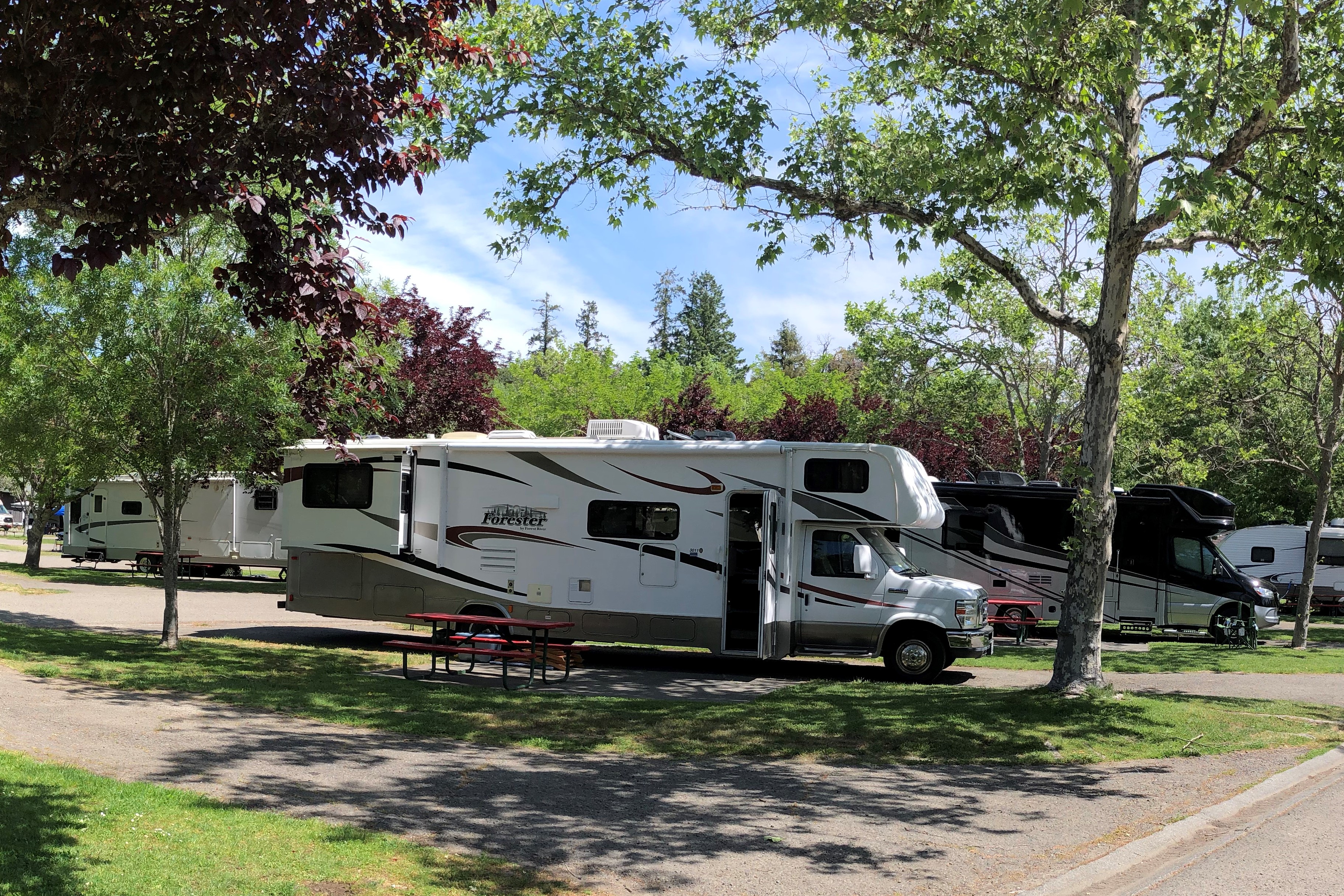 Garberville, California RV Camping Sites Benbow KOA Holiday
